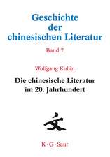 Die chinesische Literatur im 20. Jahrhundert