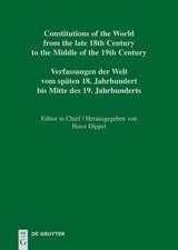 Constitutional Documents of Colombia and Panama 1793–1853 / Documentos Constitucionales de Colombia y Panamá 1793–1853 / Verfassungsdokumente Kolumbiens und Panamas 1793–1853