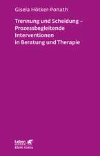 Trennung und Scheidung - Prozessbegleitende Intervention in Beratung und Therapie (Leben lernen, Bd. 223)