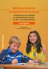 Mathematische Textaufgaben. Lösungen. Übergang in weiterführende Schulen