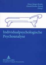 Individualpsychologische Psychoanalyse