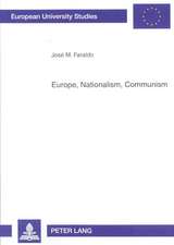 Europe, Nationalism, Communism