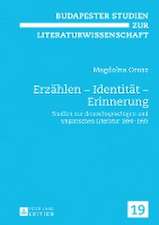 Erzählen - Identität - Erinnerung