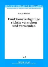 Funktionsverbgefuege Richtig Verstehen Und Verwenden: Ein Korpusbasierter Leitfaden Mit Finnischen Aequivalenten