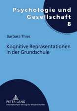 Kognitive Repraesentationen in Der Grundschule