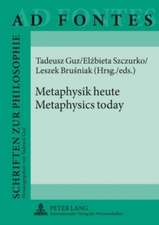 Metaphysik Heute. Metaphysics Today: Eine Vergleichende Untersuchung Zu Identitaet Und Integration Muslimischer Einwanderergruppen in Eu