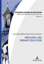 Preschool and Primary Education