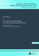 Die Steuerliche Behandlung Von Scheinauslandsgesellschaften