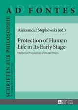 Protection of Human Life in Its Early Stage