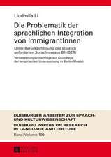 Die Problematik Der Sprachlichen Integration Von Immigrantinnen: Unter Beruecksichtigung Des Staatlich Geforderten Sprachniveaus B1 (Ger). Verbesserun