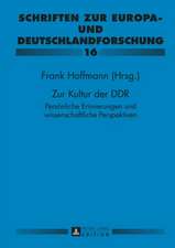 Zur Kultur Der Ddr: Persoenliche Erinnerungen Und Wissenschaftliche Perspektiven. Paul Gerhard Klussmann Zu Ehren