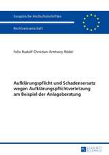 Aufklaerungspflicht Und Schadensersatz Wegen Aufklaerungspflichtverletzung Am Beispiel Der Anlageberatung: Von Kirchlichen Stadtsachen