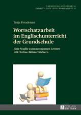 Wortschatzarbeit im Englischunterricht der Grundschule