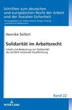 Solidarität im Arbeitsrecht