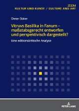 Vitruvs Basilika in Fanum - mastabsgerecht entworfen und perspektivisch dargestellt?