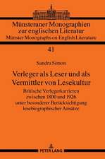 Verleger als Leser und als Vermittler von Lesekultur