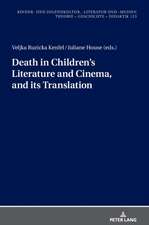 Death in children's literature and cinema, and its translation