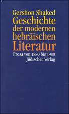 Geschichte der modernen hebräischen Literatur