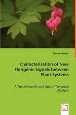 Characterisation of New Florigenic Signals between Plant Systems