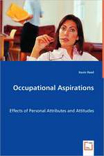 Occupational Aspirations