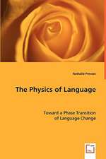 The Physics of Language