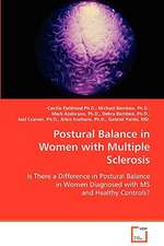 Postural Balance in Women with Multiple Sclerosis