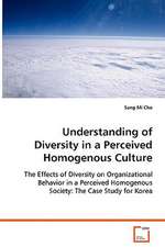 Understanding of Diversity in a Perceived Homogenous Culture