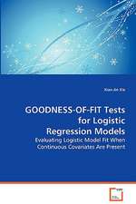 GOODNESS-OF-FIT Tests for Logistic Regression Models