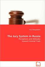 The Jury System in Russia