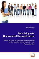 Recruiting von Nachwuchsführungskräften