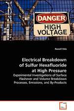 Electrical Breakdown of Sulfur Hexafluoride at HighPressure