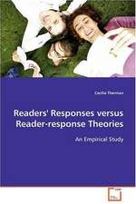 Readers' Responses versus Reader-response Theories