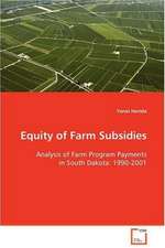 Equity of Farm Subsidies