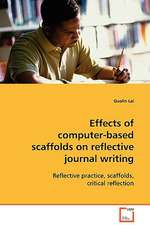 Effects of computer-based scaffolds on reflectivejournal writing