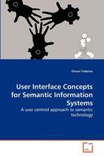 User Interface Concepts for Semantic Information Systems