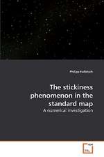 The stickiness phenomenon in the standard map