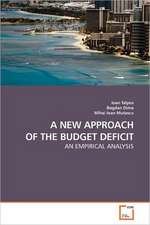 New Approach of the Budget Deficit