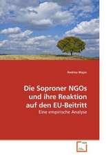 Die Soproner NGOs und ihre Reaktion auf den EU-Beitritt