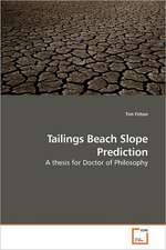 Tailings Beach Slope Prediction