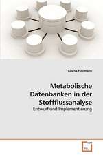 Metabolische Datenbanken in der Stoffflussanalyse