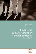 Empirische Sozialforschung in Familienbetrieben