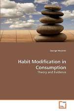 Habit Modification in Consumption