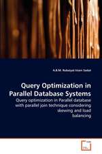 Query Optimization in Parallel Database Systems