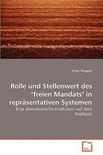 Rolle und Stellenwert des 