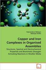 Copper and Iron Complexes in Organised Assemblies