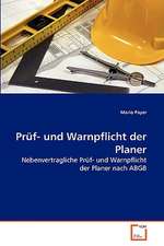 Prüf- und Warnpflicht der Planer