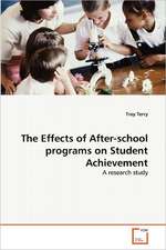 The Effects of After-school programs on Student Achievement