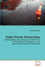 Public Private Partnerships