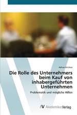 Die Rolle des Unternehmers beim Kauf von inhabergeführten Unternehmen