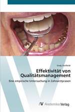 Effektivität von Qualitätsmanagement